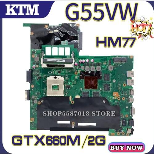 KEFU Motherboards B53V Laptop motherboard for ASUS B53E original mainboard HM55