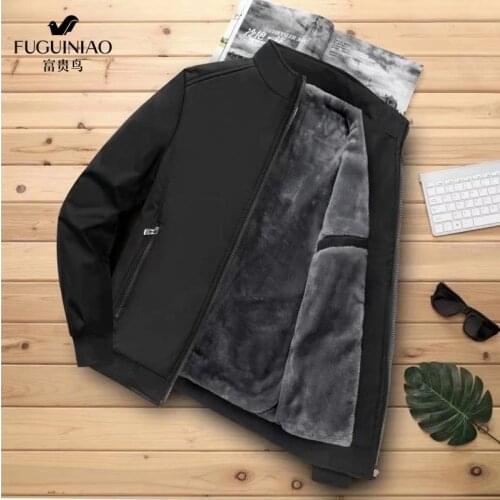 2020 New Autumn Winter Cotton Coat MenS Jacket MenS Cotton Jacket Business Jacket Jacket Old man Army Velvet Clothes Baseball