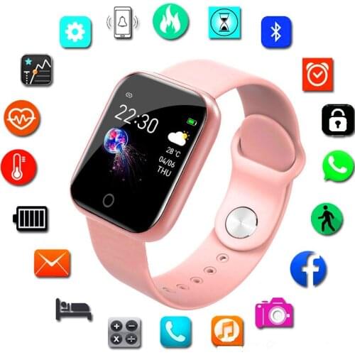 New Smart Watch Women Men Smartwatch For Android IOS Electronics Smart Clock Fitness Tracker Silicone Strap Smart-watch Hours