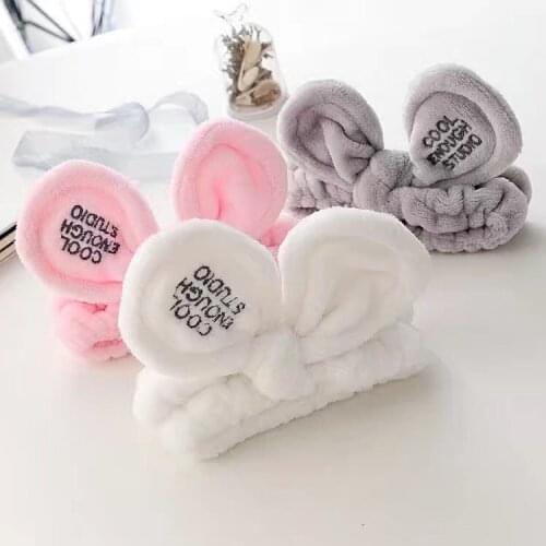 Pet dog hood collar cute rabbit ears knotted embroidery headband Accessories