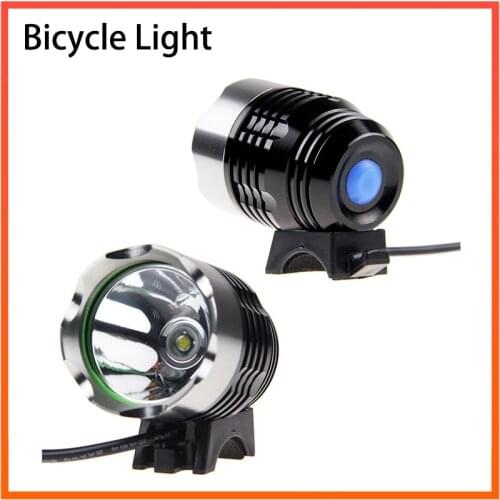 DC Port Rechargeable Bike Light Headlight 3000 Lumen Super Bright XML T6 LED Flashlight Cycling Led Light Bicycle Accessories