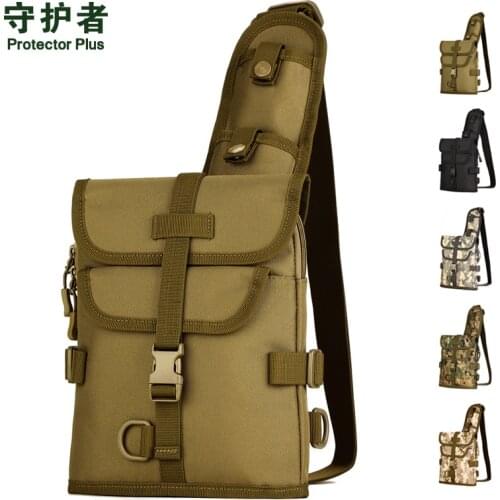 Tactical Chest Bag Protector Plus X218 Sports Bag Camouflage Nylon Military Trekking Pack Outdoor Hiking Cycling Bag