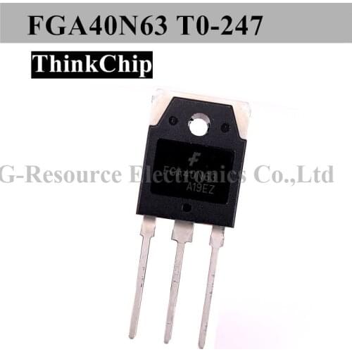10 pcs) FGA40N63 TO-247 Large current MOSFET N channel 40N63 TO247 Suitable for power adapter IRF40N63
