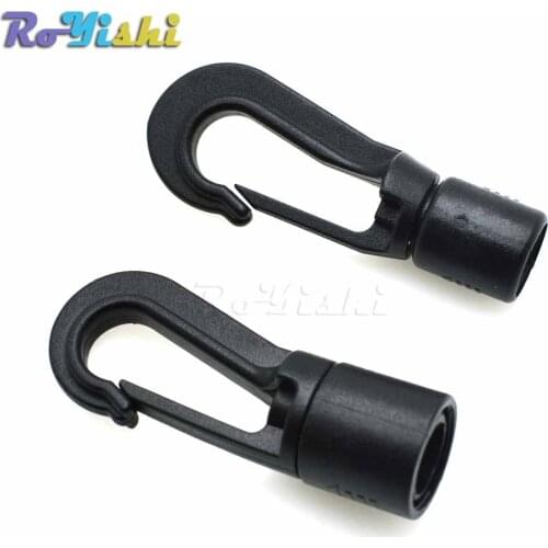 10pcs/pack Plastic Snap Hook For Ribbon Paracord Lanyards Cord Backpack Bags Tag Holder