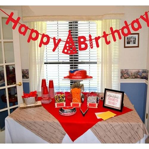 Multi Themes Happy Birthday Banner Baby Shower Birthday Party Decorations Photo Booth Happy Birthday Bunting Garland Flags