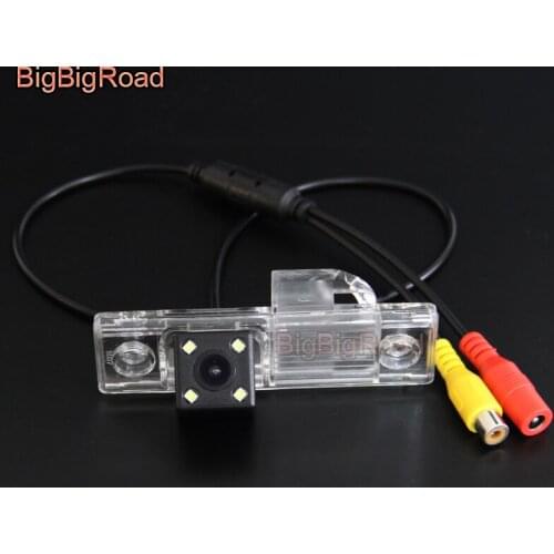 BigBigRoad For Chevrolet Epica Cruze Lacetti HRV Spark Lova Aveo Captiva Car Rear View Reverse Backup CCD Camera Night Vision