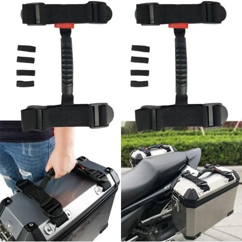 2Pcs Motorcycle Side handle Universal Motorcycle Rope Handle for Aluminum Alloy Side Box Replacement for BMW R1200GS LC ADV
