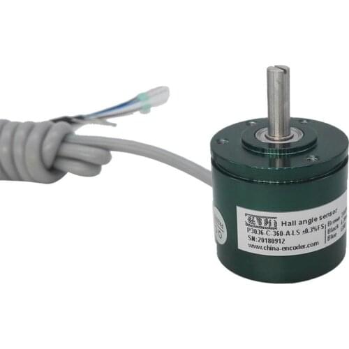 CALT analog megnetic contactless Digital Potentiometer hall magnetic angle 360 degree encoder 4 to 20 mA output