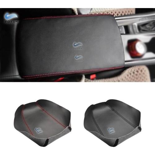 For Honda Accord 10th Gen 2018 2019 Microfiber Leather Car Interior Center Console Armrest Box Cover Protective Trim