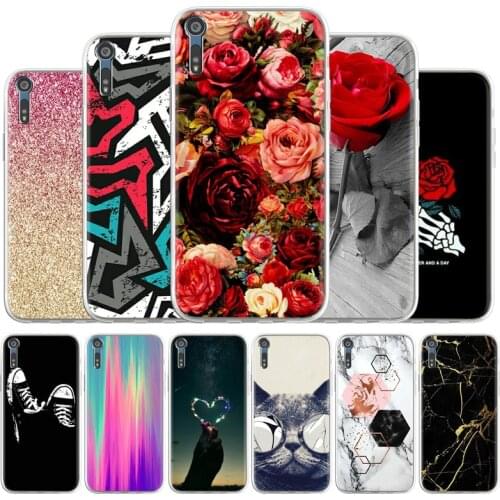 TPU Case For Sony Xperia 10 XZ Cases Silicon Matte Funda On Sony Xperia 10 II 5 XZ2 Z2 Z3 Z5 Z1 Mini Fashion Painted Soft Coque
