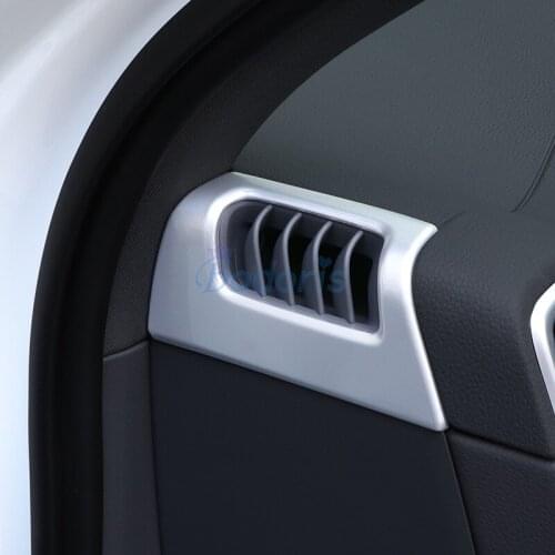 For Porsche Cayenne 2018 2019 Interior Moulding Trim Dashboard Side AC Outlet Panel Air Conditioner Vent Cover Auto Accessories