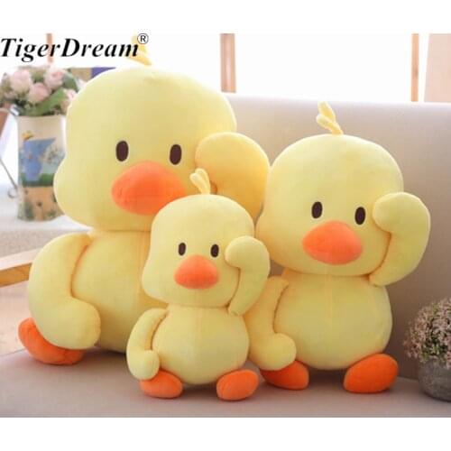 Hot Sale Cute Yellow Duck Toy Stuffed Animals Plush Toys Soft Plush Sleeping Pillows For Birthday Baby Gifts 4 Size