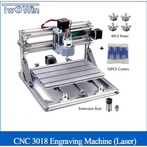 CNC 3018 with ER11 Collet DIY Mini CNC Engraving Machine Laser Engraving PCB PVC Milling Machine Wood Router Best Advanced Tools
