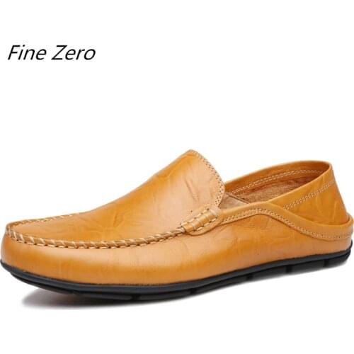 New Fashion Men Casual Shoes Moccasins Men Loafers High Quality Leather Shoes Men Flats Gommino Driving Shoes Hommes Chaussures