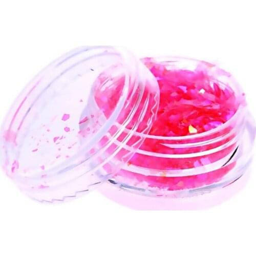 Irregular Glitter Shell Paper Nail Art Decoration Ornament Silicone Resin Mold DIY Cellophane Paper Jewelry Making Tool