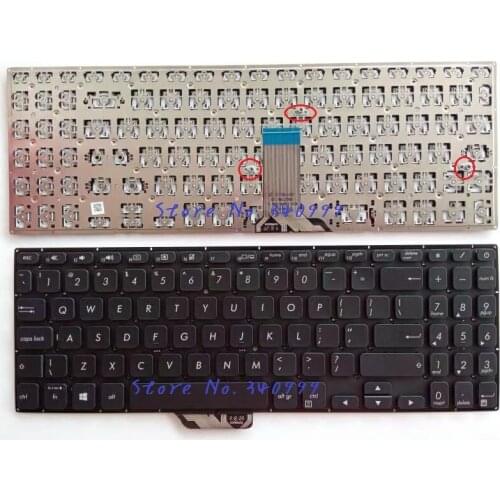 New US For ASUS Vivobook S15 X530 S530U No Frame Keyboard