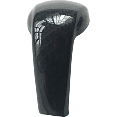 Sport Style Carbon Fiber Print Gear Shift Knob Cover Trim for Mazda 2 3 6 CX-3 CX-5