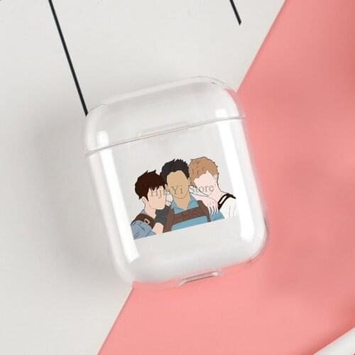 Maze Runner Minho Thomas Newt Clear Cases For Apple Airpods 1 2 Earphone Bluetooth Wireless Cover For Airpods 2 1 Coque