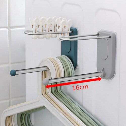 Hanger For Clothes Practical Home Hanger Storage Rack Plastic Clothes Dryer Rack Hanging Holder Hangers Storage Rack