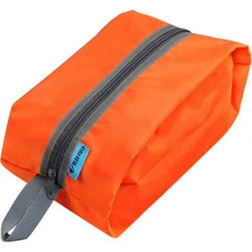 Storage Pouch Zipper Closure Waterproof Oxford Cloth Hanging Shoes Bag for Travel