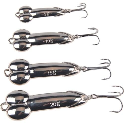 Weihefishing 5g10g 15g 20g Silver Gold Metal Spinner Bass Pike DD Spoon Bait Fishing Lure Iscas Artificial Hard Baits Crap Pesca