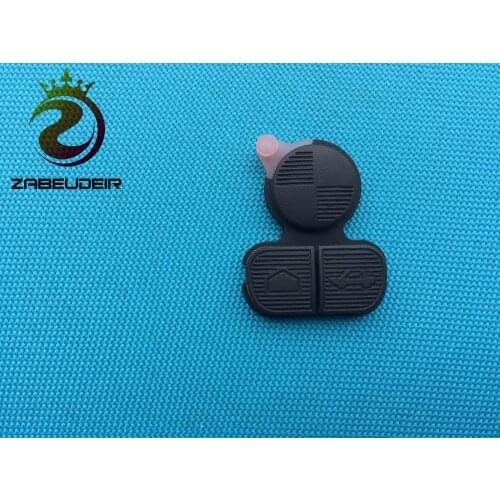 1Pcs Of New Replacement Rubber Pad For Bmw Remote Key FOB 3 Button E38 E39 E36 Z4 Z8 X3 X5 Shell Car Accessories Auto Parts Case