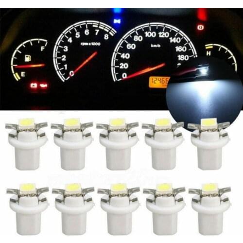 10 Pcs LED Car Instrument Panel Wide Light Auto Gauge Speed Dash Bulb Dashboard 3XUB