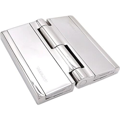 100X100mm Stainless steel hinge 130 degrees pivot heavy industrial machinery and equipment silent Hinges