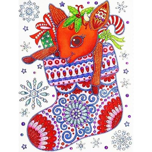 DIY 5D special-shaped diamond painting cartoon animal diamond cross stitch kit crystal rhinestone embroidery art decoration