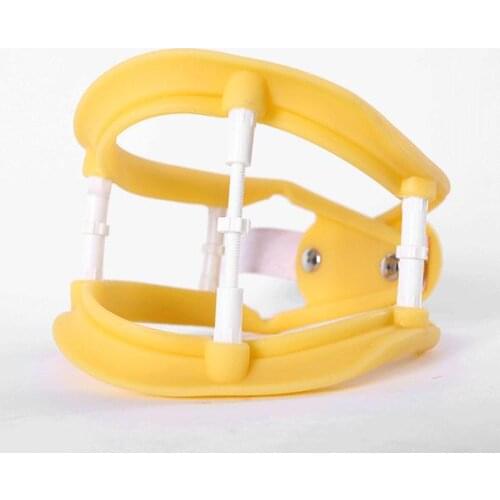 Cervical traction apparatus stretcher support domestic fixed neck inflatable neck pain strength therapeutic massager