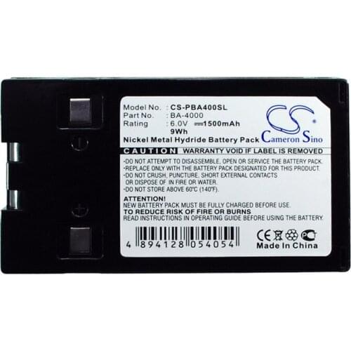 CameronSino for BROTHER Superpower Note PN4400 PN5700DS PN8500MDS PN8500MDSE PN8510MDS PN8700MDS PN8800FXB BA-400 battery