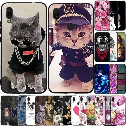 Case For Xiaomi Redmi 7 Silicon Case Slim TPU For Xiaomi Redmi7 Redmi 7 Case Cute Protective Bumper Cover for Xiomi Redmi 7 Case