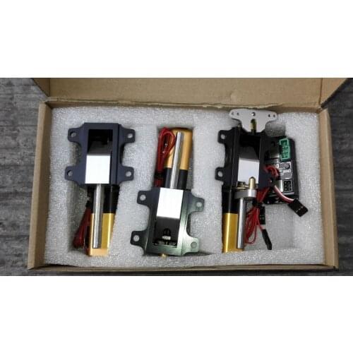 CYS-R2090 90 Degree 100 degree 3PC Set Electric Rotating Retract Landing Gear For 6.0~12kg Turbojet RC Airplane