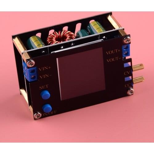 DC-DC Adjustable Buck-Boost CC CV Step Up Down Power Supply Converter Module Black 3A 35W/50W