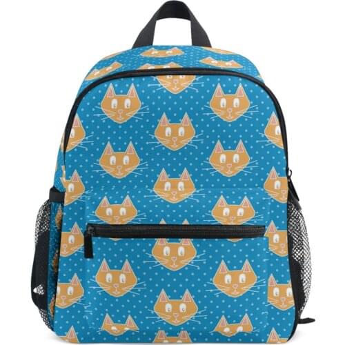 Lovely Cat 2020 New Arrival Girl School Backpacks Children School Bags for Little boys Girls School Bag Kids Bags 3-4 Grade