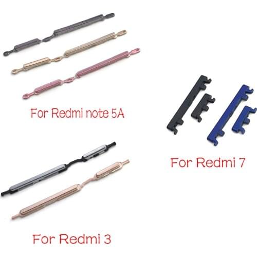 For Xiaomi Redmi 5 Plus Note 5 5A Power Volume Side Button Key Power on/off Volume Key Button
