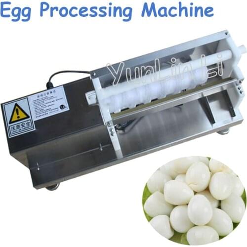 Electric High Efficiency Egg Processing Machine Household Quail Egg Peeling Machine Hulling Machine YSACDP-1300