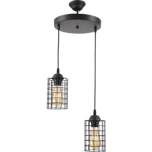 Evona 2-Black chandelier indoor and room lighting lamp