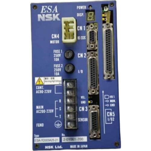 ESA NSK ESA-Y2005A25-21 AC Servo Drive / Driver Motor Controller Used