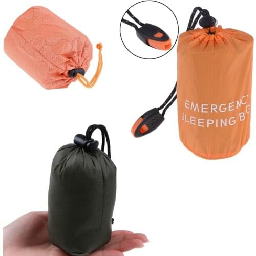 Lightweight Camping Sleeping Bag Container Outdoor Emergency Storage Bag With Drawstring Sack For Camping Travel Hiking only bag