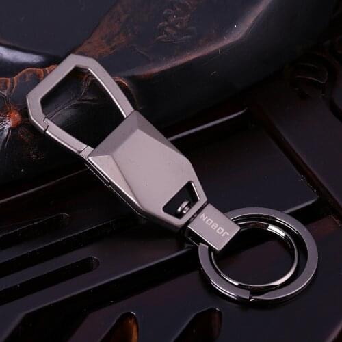 Fashion High-End Keychain Men And Women Car Keychain Hang Buckle Metal Key Ring