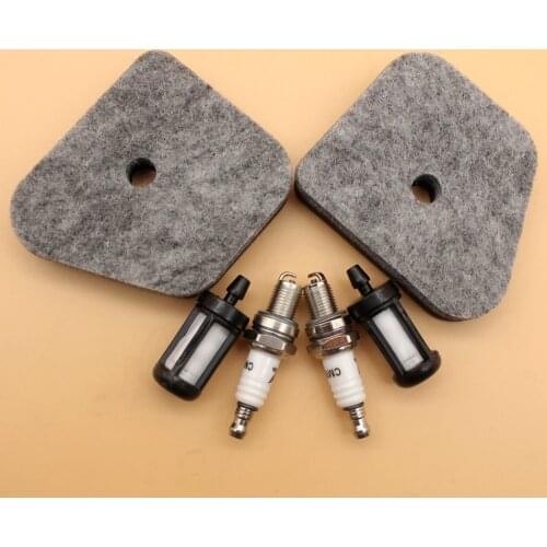 Air Filter Spark Plug Kit For Stihl FS87R FS90 FS90R FS100 FS110 FS130 FC100 FC110 FC90 FC95 FS90K Trimmer Parts