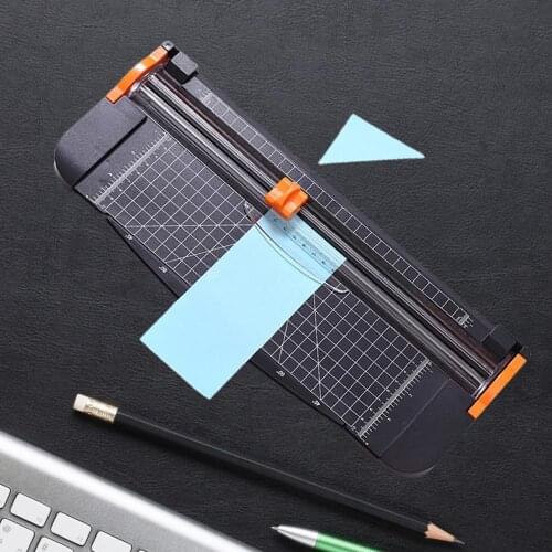 853A4 Paper Cutter Sliding Portable DIY Photo Scrapbook Trimmer for Craft