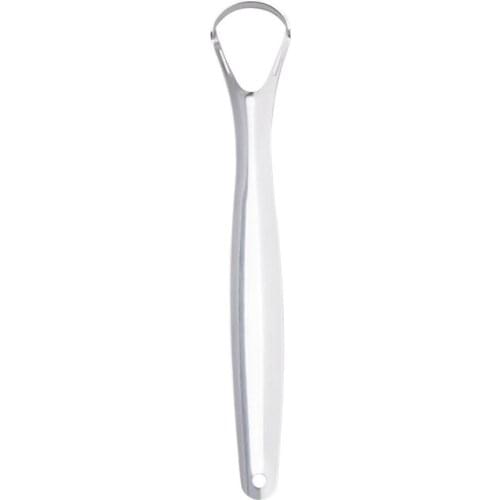 Stainless Steel Tongue Cleaning Tongue Scraper Tongue Fur Cleaner Brush Personal Oral Care Cleaning Tool