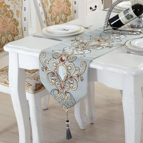 Modern Simple style Table Flag European American Nordic Luxury bed towel TV Shoe cabinet tea table and table runner flag