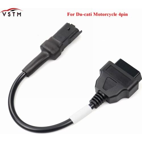 High quality OBD2 Connector for Motorcycle Motobike For Du*cati Moto OBD OBD2 Extension cable