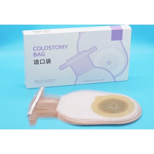 1PCs Disposable Economical One Pc Closed Colostomy Bags One-piece System Portable Stoma Care Bags Without Drainage (daily Pouch)