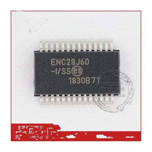 10PCS ENC28J60-I/SS SSOP-28 ENC28J60 SSOP28 ENC28J60/SS New and original