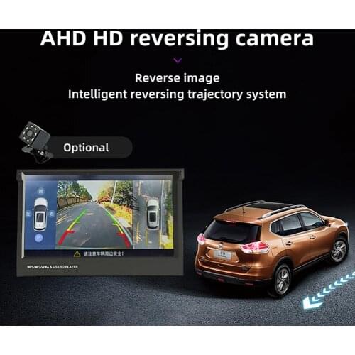 Car Radio Bluetooth 7" Touch Screen Stereo FM Audio Stereo MP5 Player SD USB With / Without Camera 12V HD support reversing