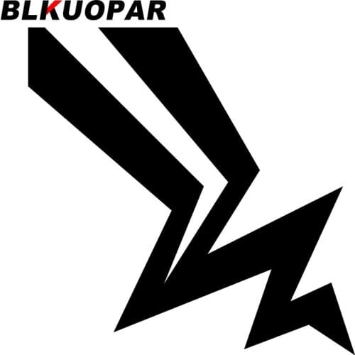 BLKUOPAR for Focused Lightning Car Stickers Waterproof Sunscreen Decals Personality Scratch-Proof Laptop Motorcycle Decor